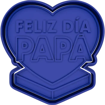 Feliz Día Papá - Base Corazon