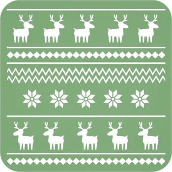 Stencil - Reno y Cosas de Navidad Stencil - Reno y Cosas de Navidad