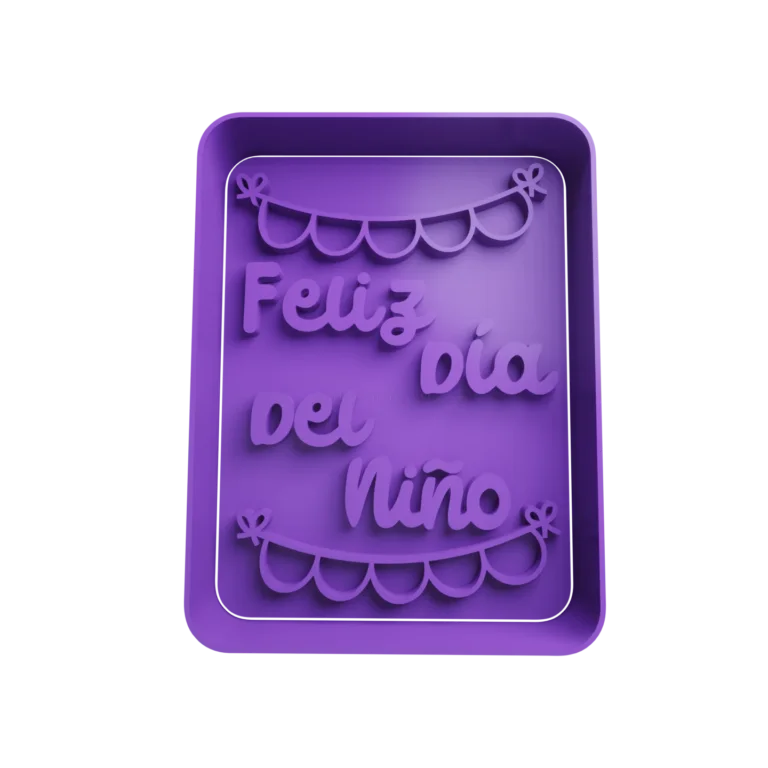 Feliz Día del Niño con Banderines