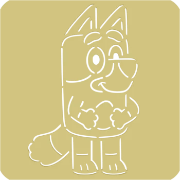 Stencil - Bluey