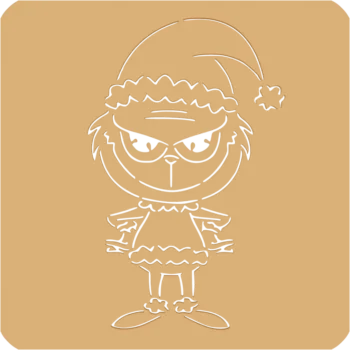 Stencil - Grinch Stencil - Grinch