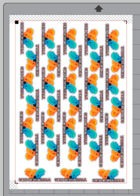 Stickers Troquelados - Hoja A4