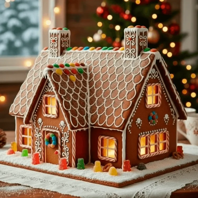 Set Casa de Jengibre XL – Cortadores Navideños (25×14×19 cm)