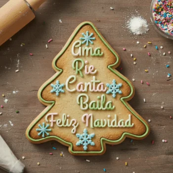Arbol de Navidad con Palabras