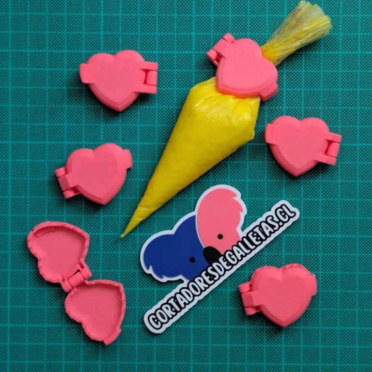 Clip Corazón para Manga Repostera 💖