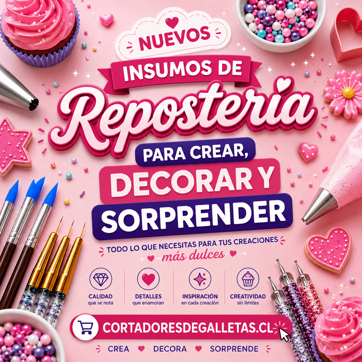Insumos y Accesorios de Repostería